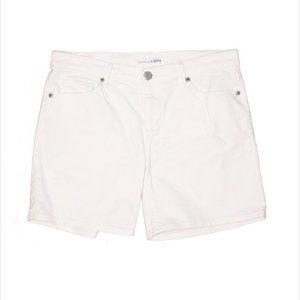 Loft White Denim Shorts Size 27 (QQ)